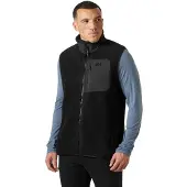 Helly Hansen Panorama Pile Block, fleecevest, herre, sort