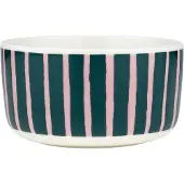 Marimekko Oiva Piccolo skål 50 cl Green-pink