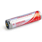 OrcaTorch 3400mah Usb Batteri