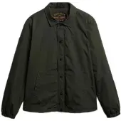Superdry Superdrytil mænd. M5012206A Coach nylonjakke grøn (S), Casual