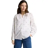 Tom Tailor Bluse knaldrød / hvid