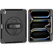 4smarts Rugged Case Grip til Apple iPad Pro 11 (2025) sort