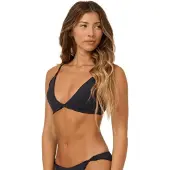 Salty Crew Seafarer Solids Tall Tri Bikinitop