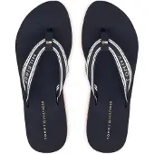 Tommy Hilfiger Klipklappere marin / hvid