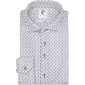 R2 Skjorte Sorona Print Beige måle