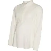 Mamalicious Bluse 'MLZoey Lia' hvid