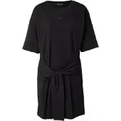 Armani Exchange A|X Armani Exchangetil kvinder. XW002085AF10356UC001 Rund sort kjole (S), Casual, Bomuld, Korte ærmer