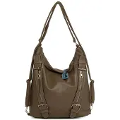 Bagmori Skuldertaske mørkebeige