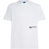 Karl lagerfeld JEANS Bluser & t-shirts lyseblå / sort / hvid