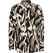 TATUUM Bluse 'Ziggy' beige / sort