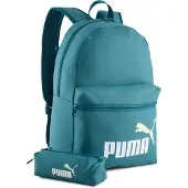 Puma Phase 20L Backpack Set, Accessories, Emerald Ice, OSFA