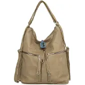 Bagmori Skuldertaske mørkebeige