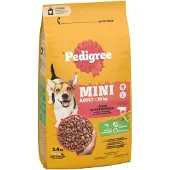 Pedigree Adult Mini med oksekød og grøntsager hundefoder