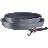 Tefal Ingenio Natural On 24 & 28 Cm Stegepande Sæt