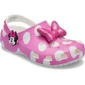 Crocs Åbne sko 'Minnie Mouse Cls' pink / hvid