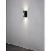 Nielsen ASK VÆGLAMPE SORT UP/DOWNLIGHT
