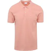 KnowledgeCotton Apparel Polo i Rosa Lyserød måle