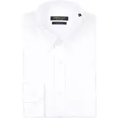 Steppin' Out Skjorte Twill Hvid måle