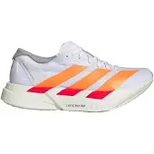 Adidas - Løbesko - Adizero Adios Pro 4 M Cloud White/Lucid Orange/Lucid Red til Unisex - Størrelse 10,5 UK - Hvid