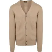 Steppin' Out Vest i Bomuld/Kashmir Kamel Brun Beige måle