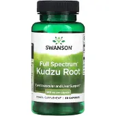 Swanson Health , Full Spektrum Kudzu Rod, 500 mg, 60 Kapsler