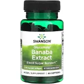 Swanson Health , GlucoHelp, Banaba Ekstrakt, 1.33 mg, 60 Bløde Gel