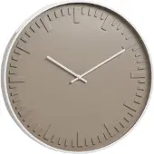 Home Styling Collection elegant vægur med hvid ramme, Ø 40 cm