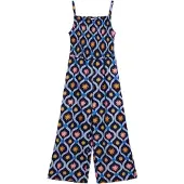 Desigual Overall blå / gul / pink