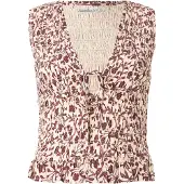 Abercrombie & Fitch Overdel sand / bordeaux
