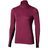 Mizuno Tech Thermal Charge Halv Lynlås Langærmet T-shirt