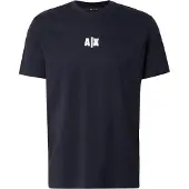 Armani Exchange A|X Armani Exchangetil mænd. XM002509AF10358UB101 Camiseta Regular Fit AX marineblå (XL), Casual, Bomuld, Korte ærmer