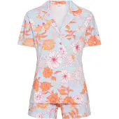 s.Oliver Shorty himmelblå / lyseorange / pink / offwhite