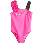 Ted Baker Badedragt guld / fuchsia / sort