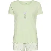 LASCANA Shorty lysebeige / grøn / pastelgrøn / lavendel