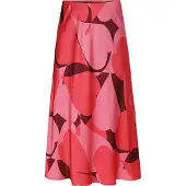 TATUUM Nederdel 'Lila' lys pink / rød / bordeaux
