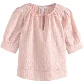 Next Bluse lyserød / hvid