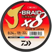 Daiwa J-braid Grand X8 Flettet Fiskesnøre 150 M