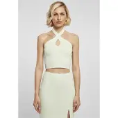 Urban Classics Rib Knit Crossed Neckholder Ærmeløs Top