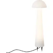 QAZQA Udendørs standerlampe hvid 80 cm inkl. LED IP44 - Fungi