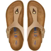 Birkenstock Klipklappere 'Gizeh' sand