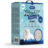 Usorteret Frosty Bentonite Aktivt kul uparfumeret kattesand 10l