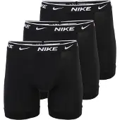 Nike Boxershorts Essential Cotton Stretch 3-pak - Sort, størrelse X-Large