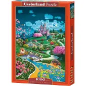 Castorland 1000 brikkers puslespil Askepots slot