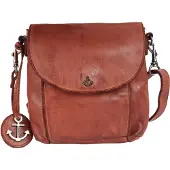 Harbour 2nd Skuldertaske 'Anchor Love' cognac