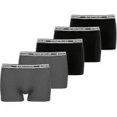 Tom Tailor Boksershorts mørkegrå / sort