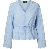 Pieces Pcarmorine Broderi Bluse