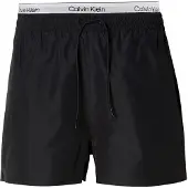 Calvin Klein Swimwear Badeshorts 'Essentials' sort / hvid