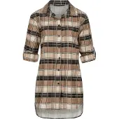 Cloud5ive Bluse camel / lysebeige / choko