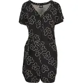 Urban Classics Jumpsuit sort / hvid