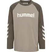 Hummel Funktionsskjorte brun / lysebrun / hvid